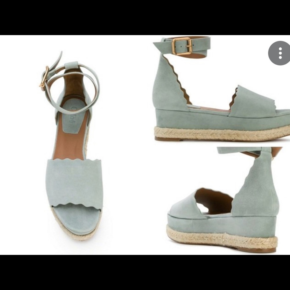 Chloe Lauren Wedge Sandals